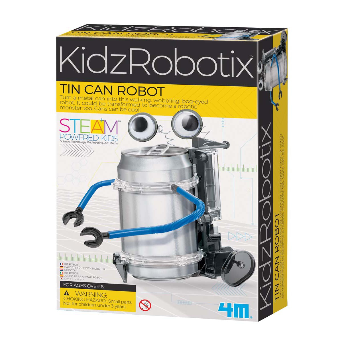 Tin Can Edge Detector Robot