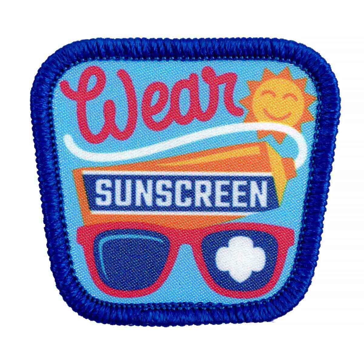 Wear Sunscreen Sew-On Patch