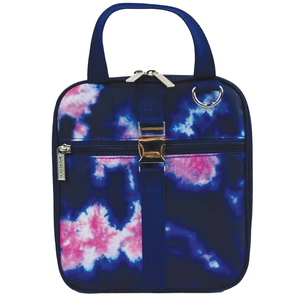 Indigo & Pink Tie Dye Lunch Tote