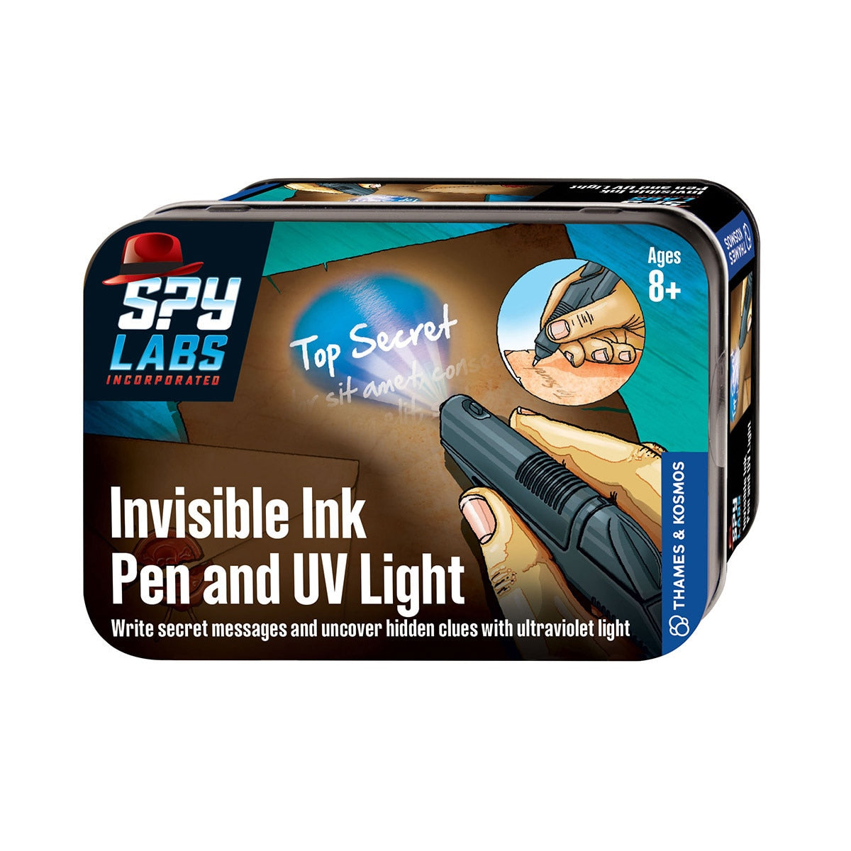 Thames & Kosmos Spy Labs: Invisible Ink Pen and UV Light