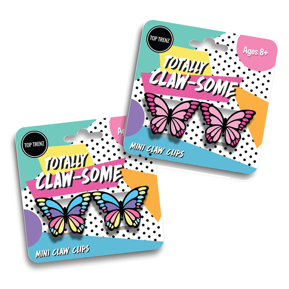 Mini Butterfly Claw clips