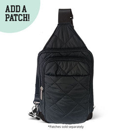 Puffer Black Diamond Crossbody Sling Bag