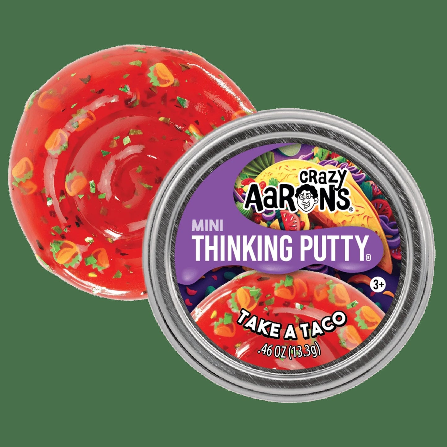 Crazy Aaron's Mini Take A Taco Thinking Putty