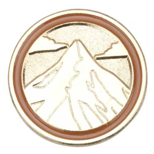 Brownie Journey Summit Award Pin