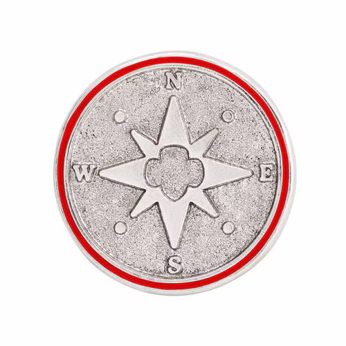 Cadette True North Award Pin