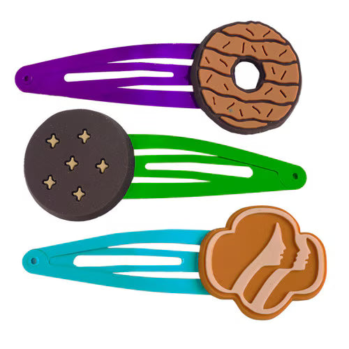 Cookie Fun Finds Barettes - Set of 3