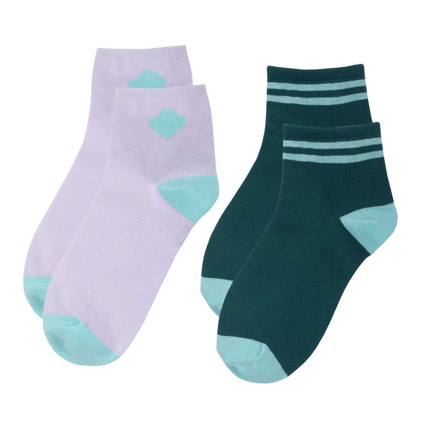Cadette, Senior, Ambassador Crew Socks - 2 Pack