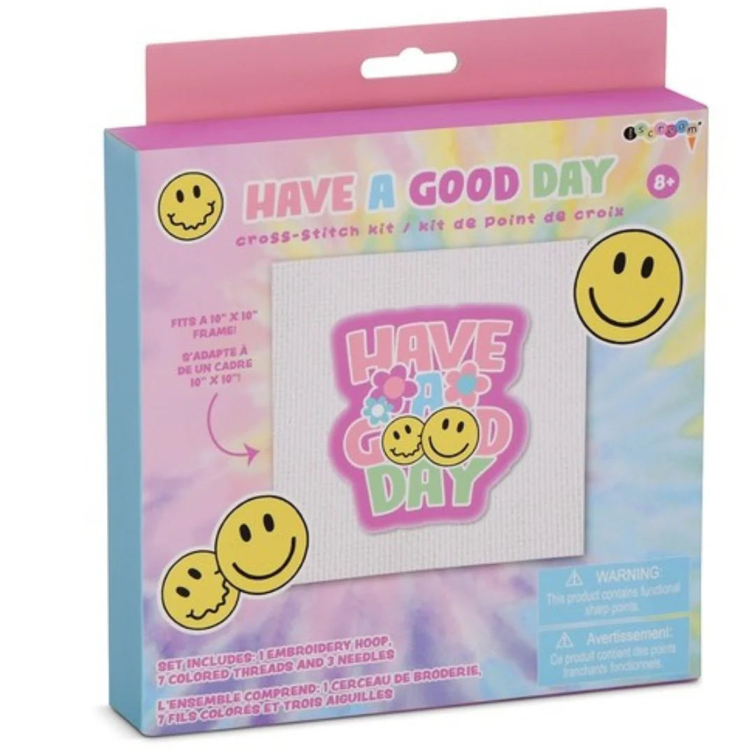 Have a Good Day Cross Stitch Kit