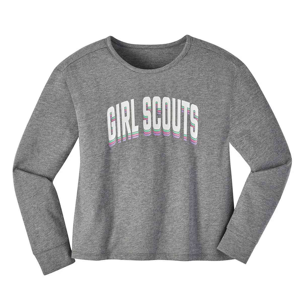 Long-Sleeve Pullover T-Shirt - Girls