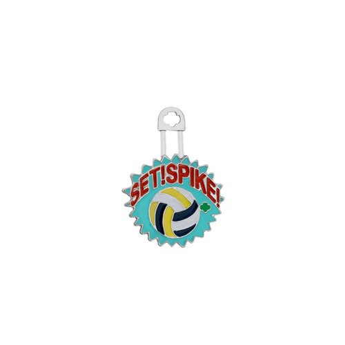 I AM Volleyball Personal Pin