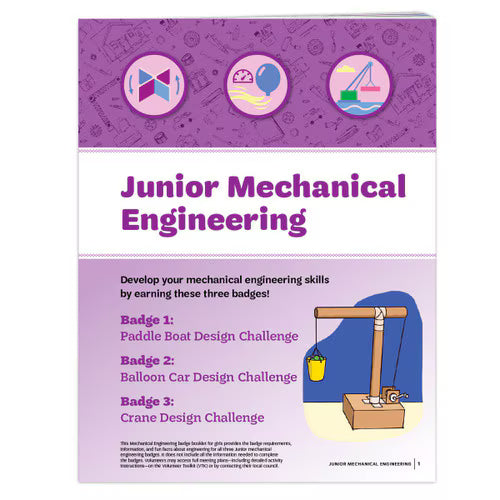 Junior Mechanical Engineering Badge Requirements
