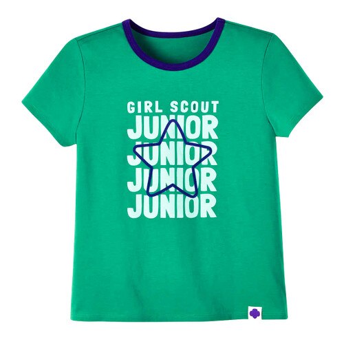 Junior Outline T-Shirt - Girls