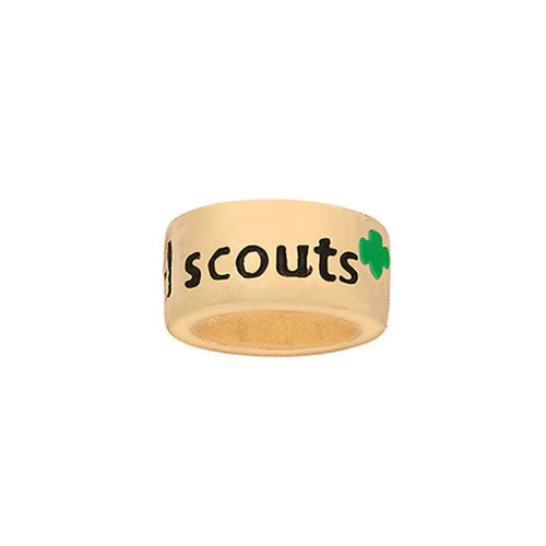 Girl Scout charming Jewelry Collection Logo Slider Charm - Goldtone