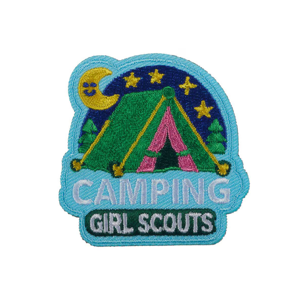 Camping Tent Iron-On Patch