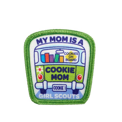 My Mom Is A Cookie Mom Van Sew-On Patch