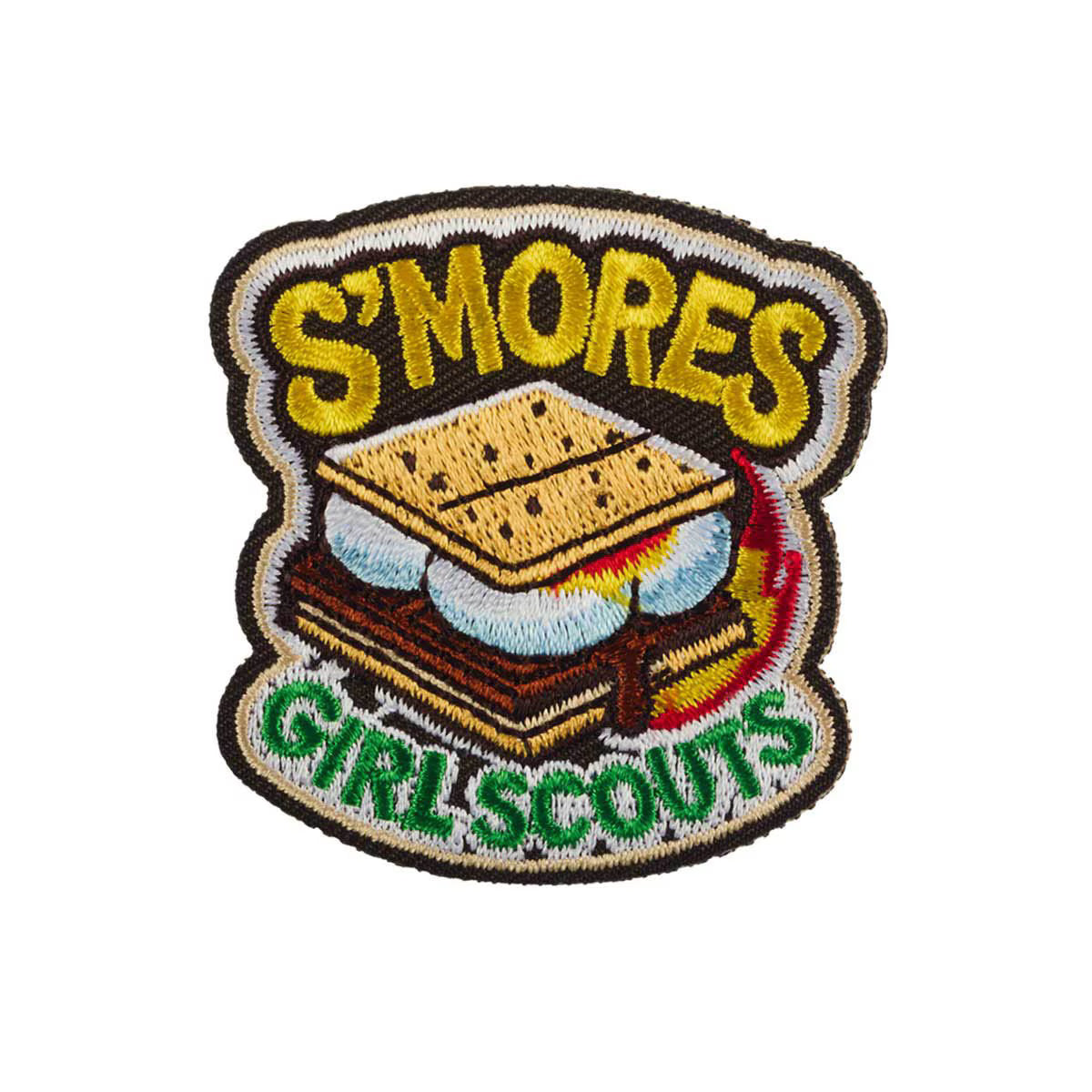 S'mores Iron-On Patch