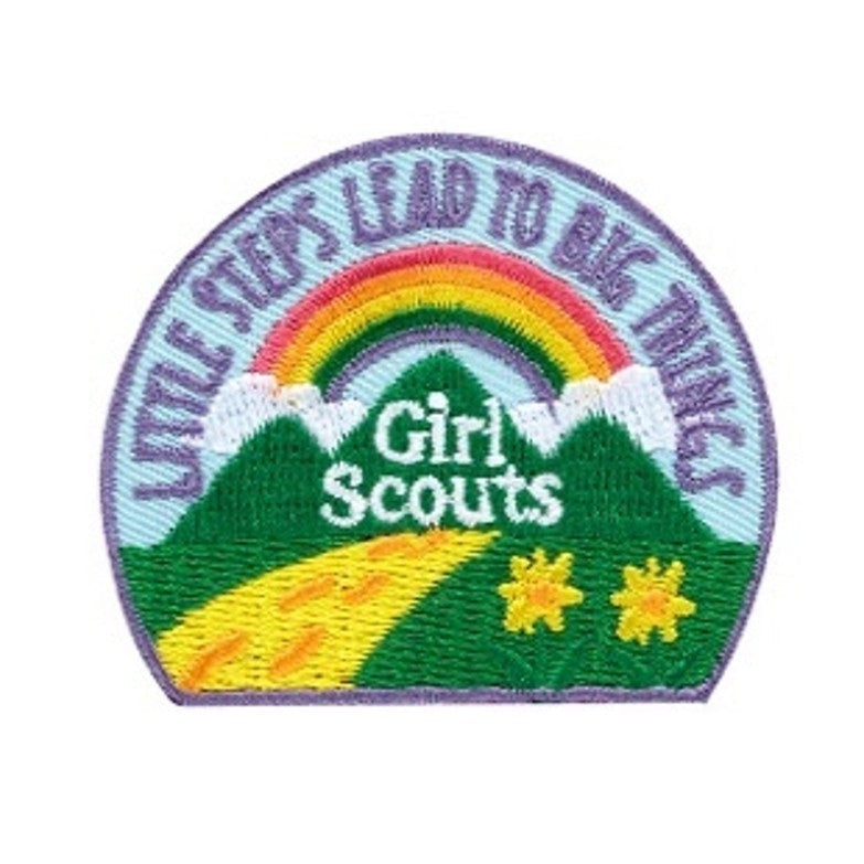 Girl Scouts Little Steps Lead to Big Things Patch