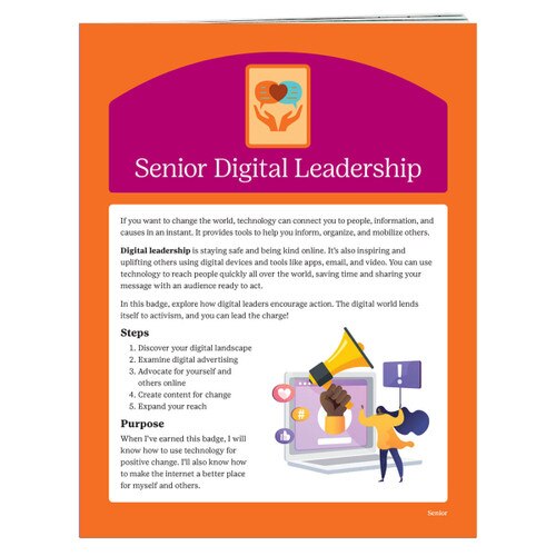 Senior Digital Leadership Badge Requirements