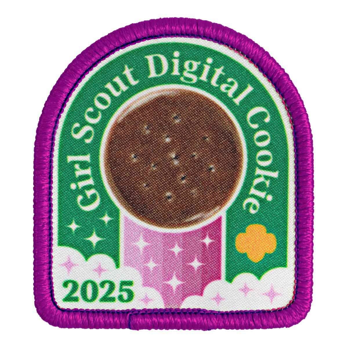 2025 Girl Scout Digital Cookie Sew-On Patch