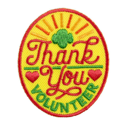 Thank You Volunteer Patch