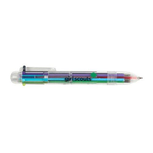 Trefoil Fun Finds Multi-Color Click Pen