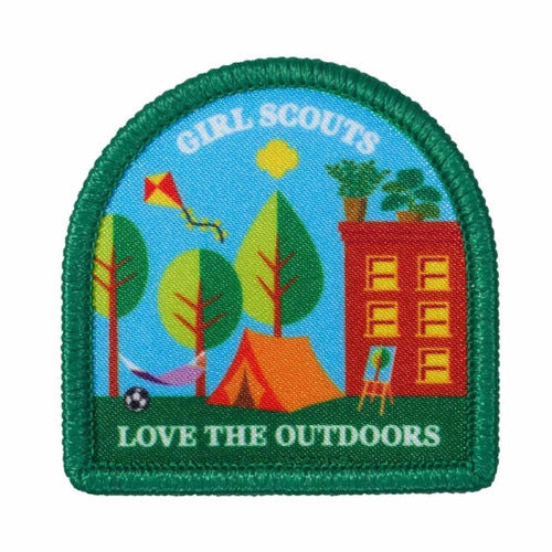 Girl Scouts Love the Outdoors Challenge Fun Patch