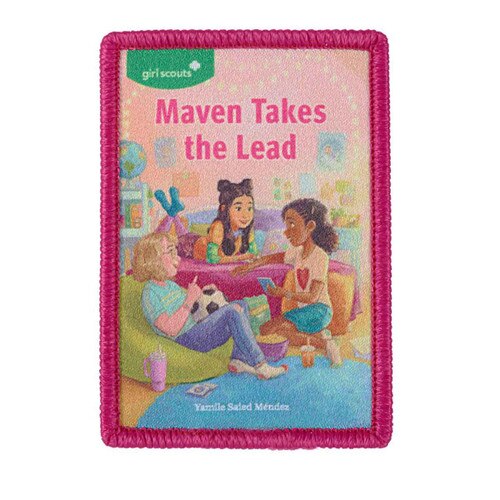Maven Takes the Lead Iron-On Patch