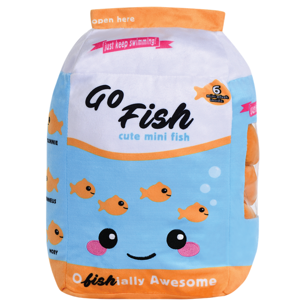 go fish fleece plush