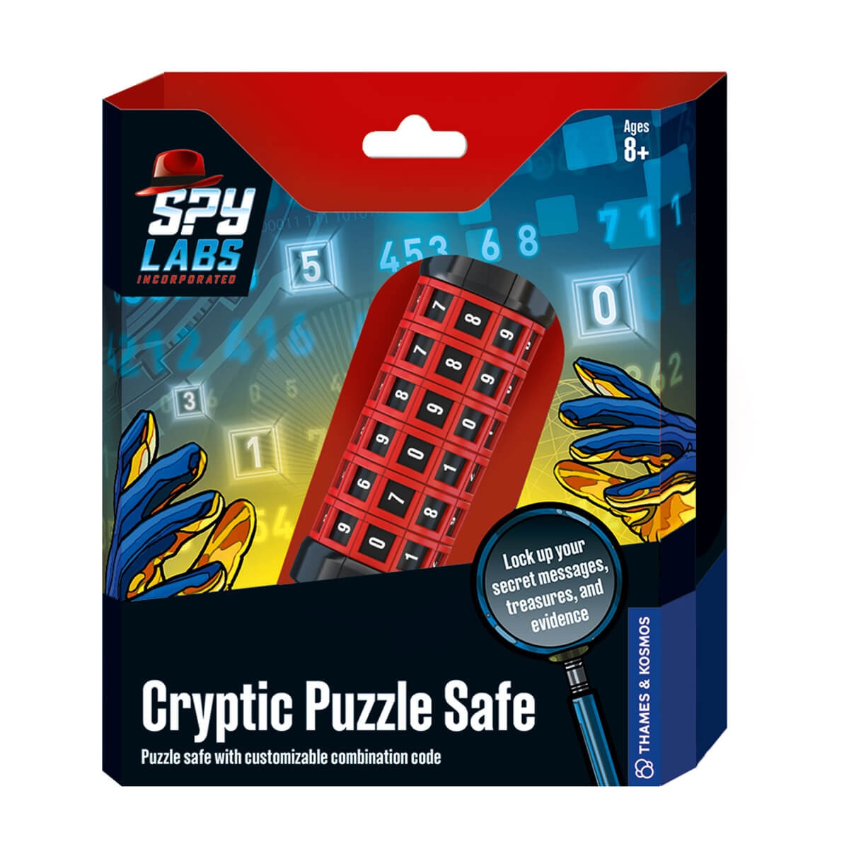 Spy Labs Cryptic Puzzle Safe