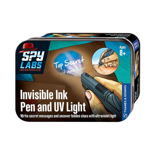 Thames & Kosmos Spy Labs: Invisible Ink Pen and UV Light