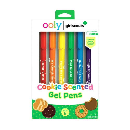 OOLY X Girl Scouts Cookie Scented Gel Pens