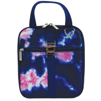 Indigo & Pink Tie Dye Lunch Tote