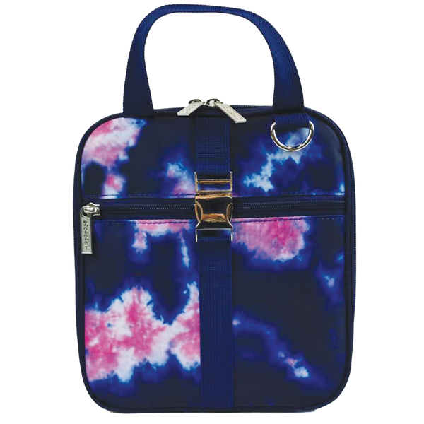 Indigo & Pink Tie Dye Lunch Tote