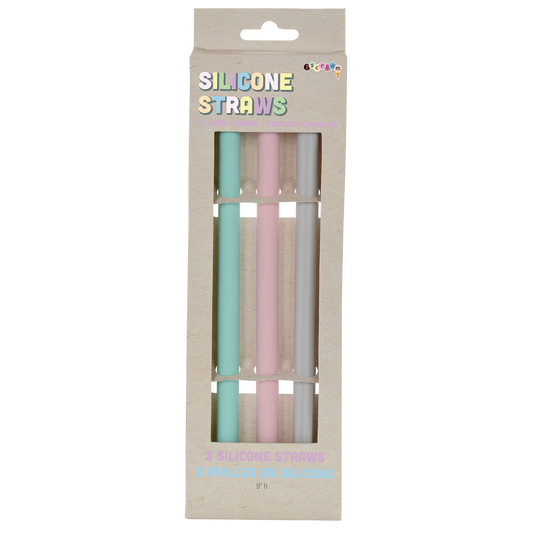 Silicone Straw Set