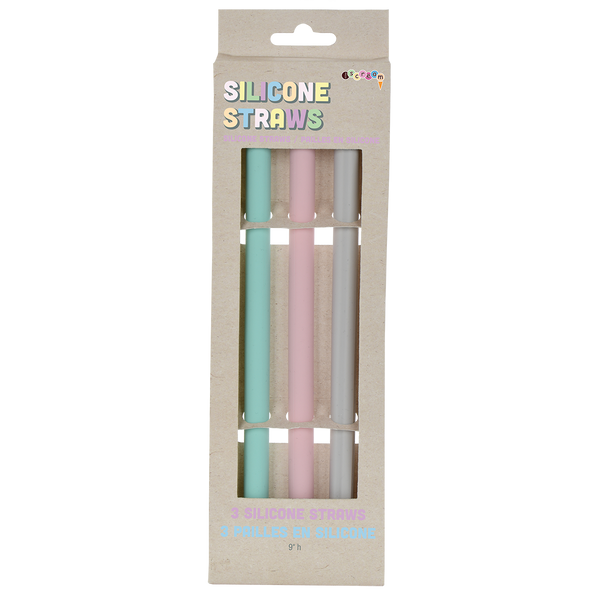 silicone straw set