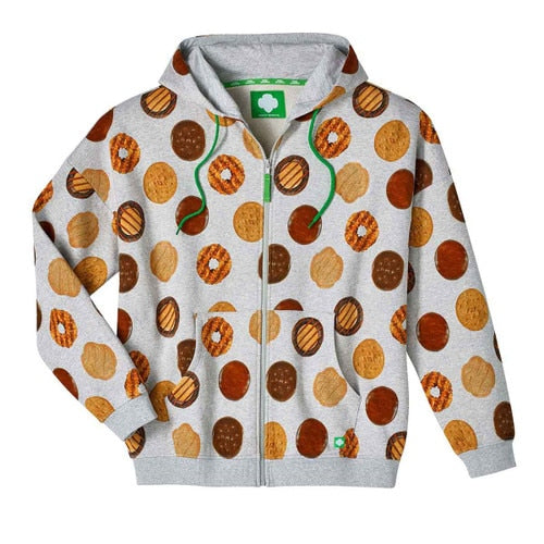 Photo Cookie Zip-Up Hoodie - Adult