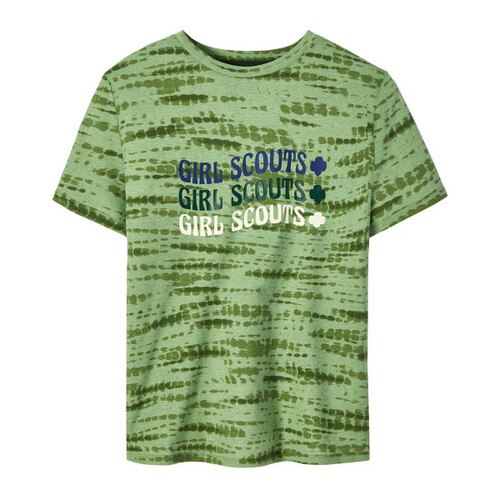 Shibori Print T-Shirt - Adult