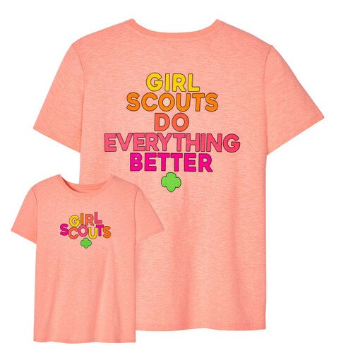 Girl Scouts Do Everything Better T-Shirt - Womens