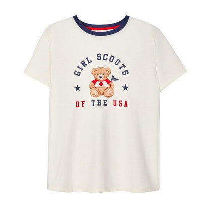 Patriotic Bear T-Shirt - Womens