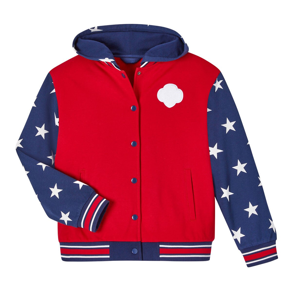 Star-Spangled Varsity Jacket - Womens