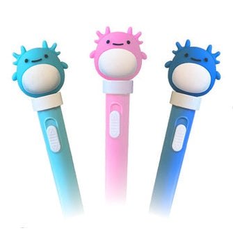 Axolotl Spinning Light up Pen