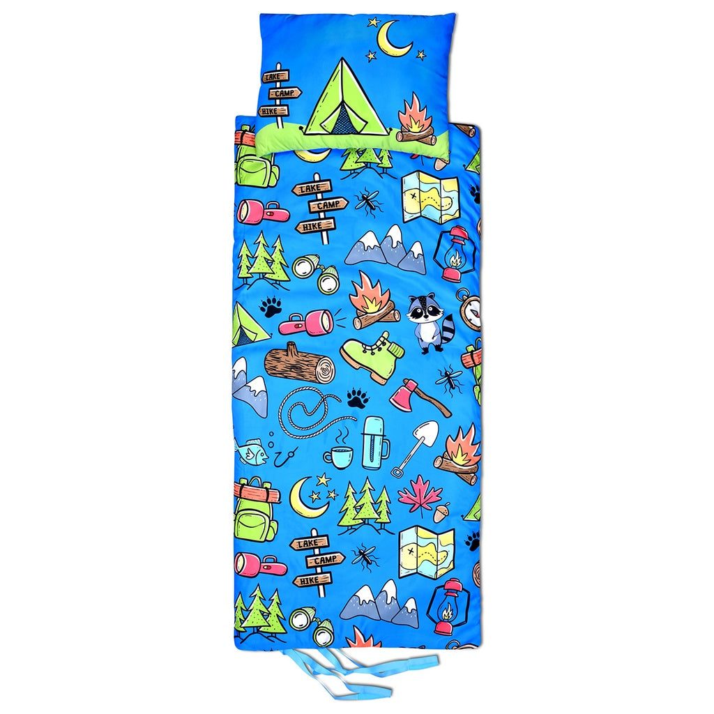 Camp Out Sleeping Bag & Pillow Set