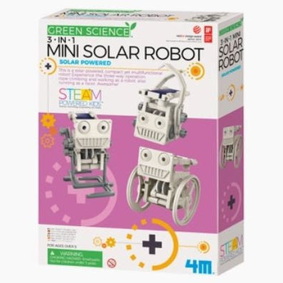 Mini Solar Robot 3 in 1