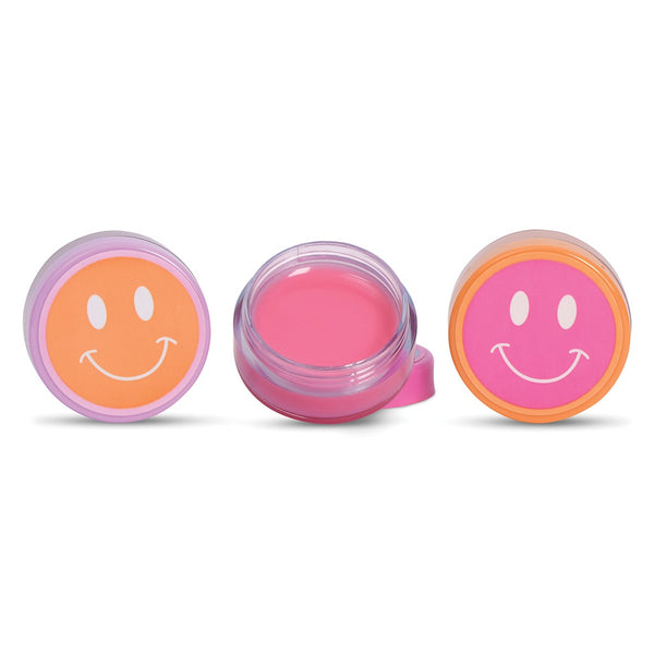 choose happy lip balm trio