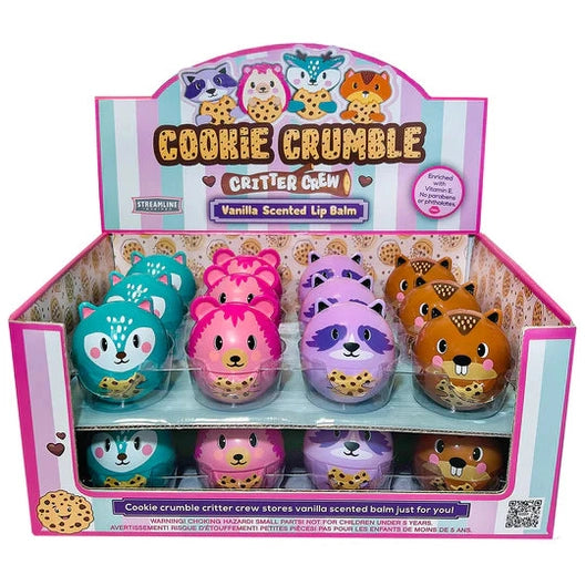Cookie Crumble Critter Lip Balm