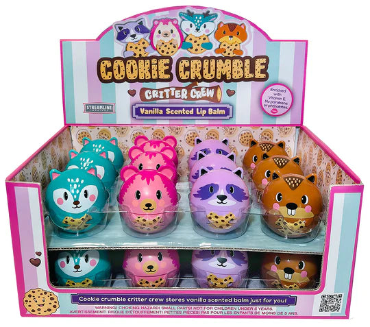 Cookie Crumble Critter Lip Balm