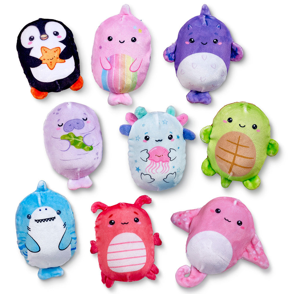 Bubble Stuffed Squishy Friends Sea Life Edition