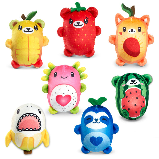 Bubble Stuffed Squishy Friends - Fruit Mashup Edition