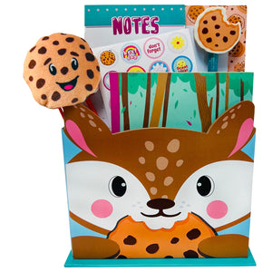 Deer Cookie Crumble Critter Stationery Set