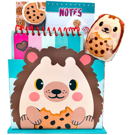 Hedgehog Cookie Crumble Critter Stationery Set